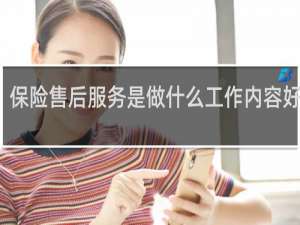 保险售后服务是做什么工作内容好不好