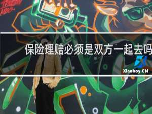 保险理赔必须是双方一起去吗