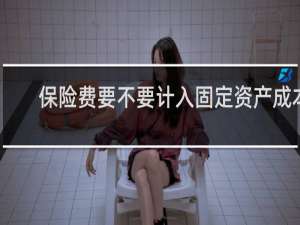 保险费要不要计入固定资产成本