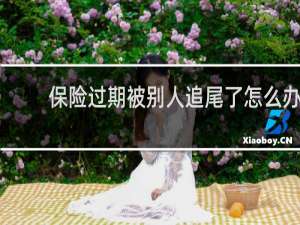 保险过期被别人追尾了怎么办