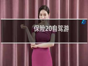 保险 自驾游