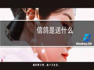 信鸽是送什么