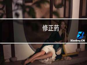修正药