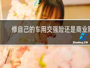 修自己的车用交强险还是商业险