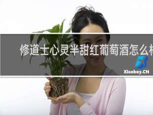 修道士心灵半甜红葡萄酒怎么样