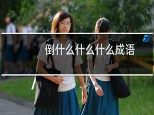 倒什么什么什么成语