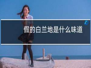 假的白兰地是什么味道