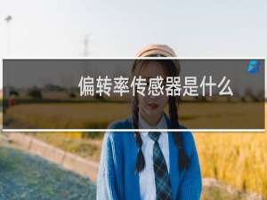 偏转率传感器是什么