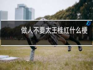 做人不要太王桂红什么梗