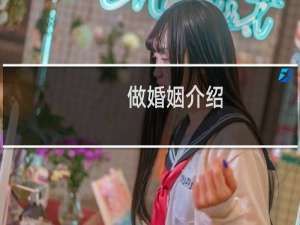 做婚姻介绍