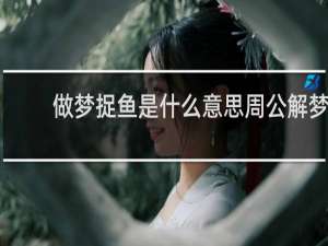 做梦捉鱼是什么意思周公解梦