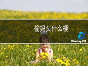 偷妈头什么梗