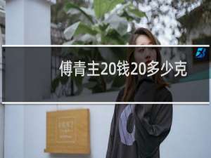傅青主 钱 多少克