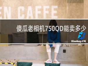傻瓜老相机750QD能卖多少