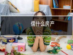 儒什么房产