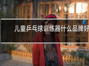 儿童乒乓球训练器什么品牌好