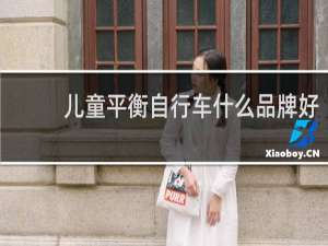 儿童平衡自行车什么品牌好