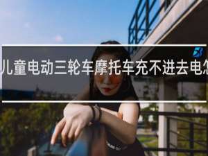 儿童电动三轮车摩托车充不进去电怎么办