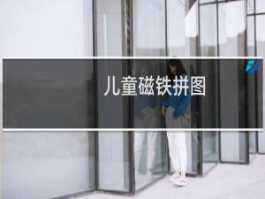 儿童磁铁拼图