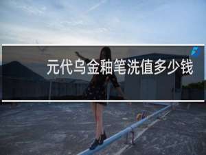 元代乌金釉笔洗值多少钱