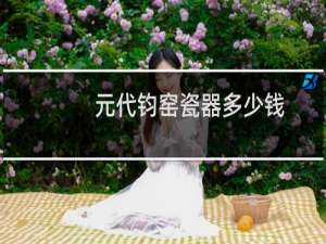 元代钧窑瓷器多少钱