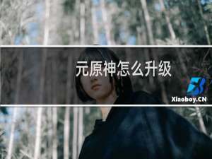 元原神怎么升级