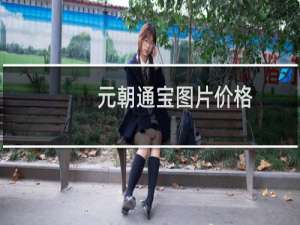 元朝通宝图片价格