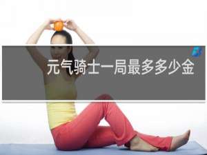 元气骑士一局最多多少金币