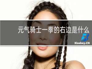 元气骑士一拳的右边是什么