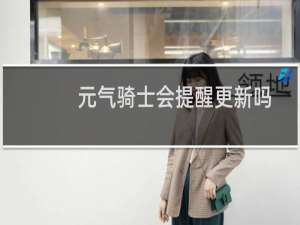 元气骑士会提醒更新吗