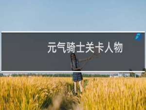 元气骑士关卡人物
