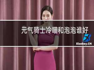 元气骑士冷喵和泡泡谁好