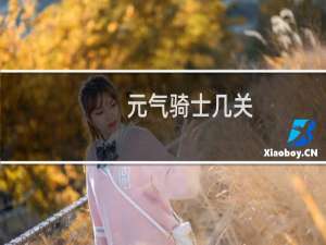 元气骑士几关