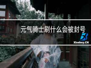 元气骑士刷什么会被封号