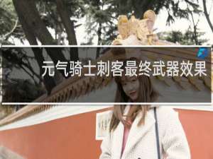 元气骑士刺客最终武器效果