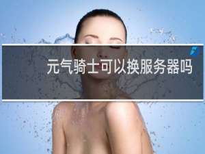 元气骑士可以换服务器吗