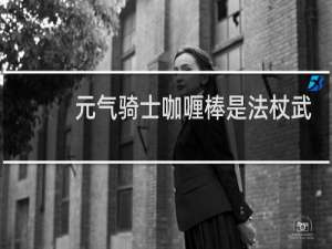 元气骑士咖喱棒是法杖武器吗