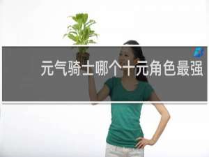 元气骑士哪个十元角色最强