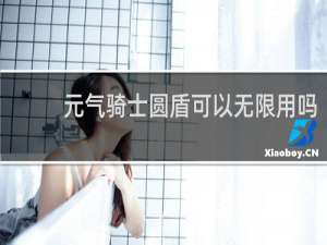 元气骑士圆盾可以无限用吗