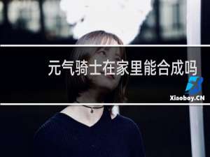 元气骑士在家里能合成吗