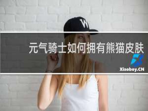 元气骑士如何拥有熊猫皮肤