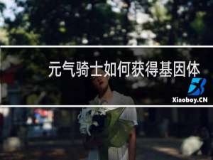 元气骑士如何获得基因体