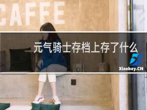 元气骑士存档上存了什么