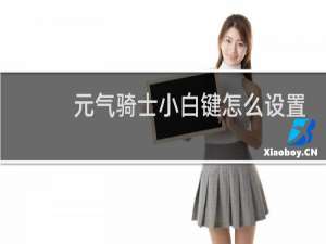 元气骑士小白键怎么设置