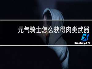 元气骑士怎么获得肉类武器