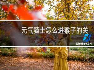 元气骑士怎么进猴子的关