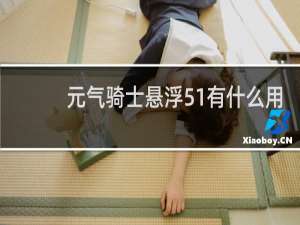 元气骑士悬浮51有什么用