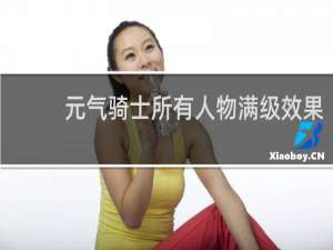 元气骑士所有人物满级效果