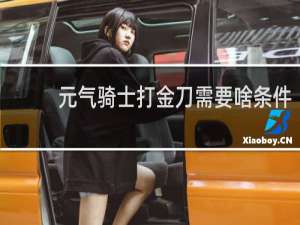 元气骑士打金刀需要啥条件