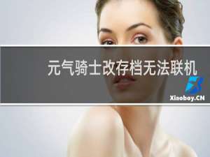 元气骑士改存档无法联机